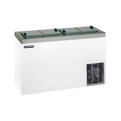 Master-Bilt DC-4S 54" Stand Alone Ice Cream Dipping Cabinet w/ 10 Tub Capacity - White, 115v