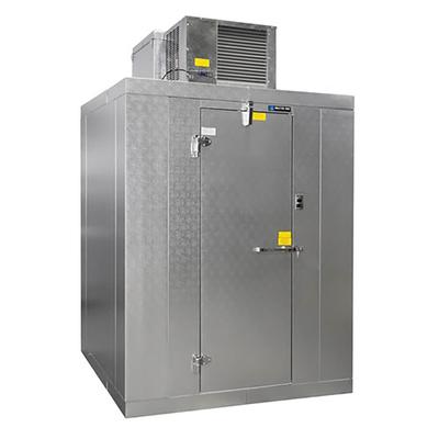 Master-Bilt QSF8766-C R290 RH 6' x 6' Indoor Walk-In Freezer w/ Top-Mounted Compressor - Floor