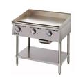 Star 736TA 36" Electric Commercial Griddle w/ Thermostatic Controls - 1" Steel Plate, 208v/1ph, Stainless Steel