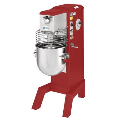 Univex SRM40+-RED 40 qt Planetary Commercial Mixer - Floor Model, 1 HP, National Red, 115v