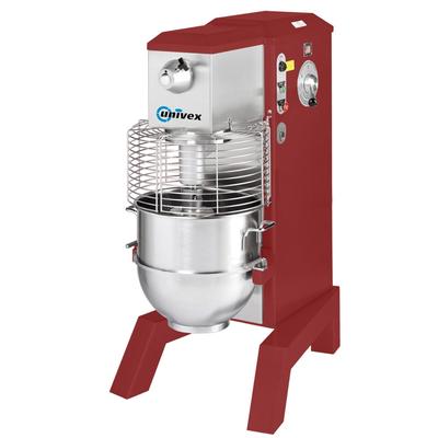 Univex SRM60+-RED 60 qt Planetary Commercial Mixer - Floor Model, 3 HP, National Red, 208-240v