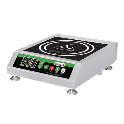 Winco EICS-18 Countertop Commercial Induction Cooktop w/ (1) Burner, 120v/1ph, 1 Burner, Stainless Steel