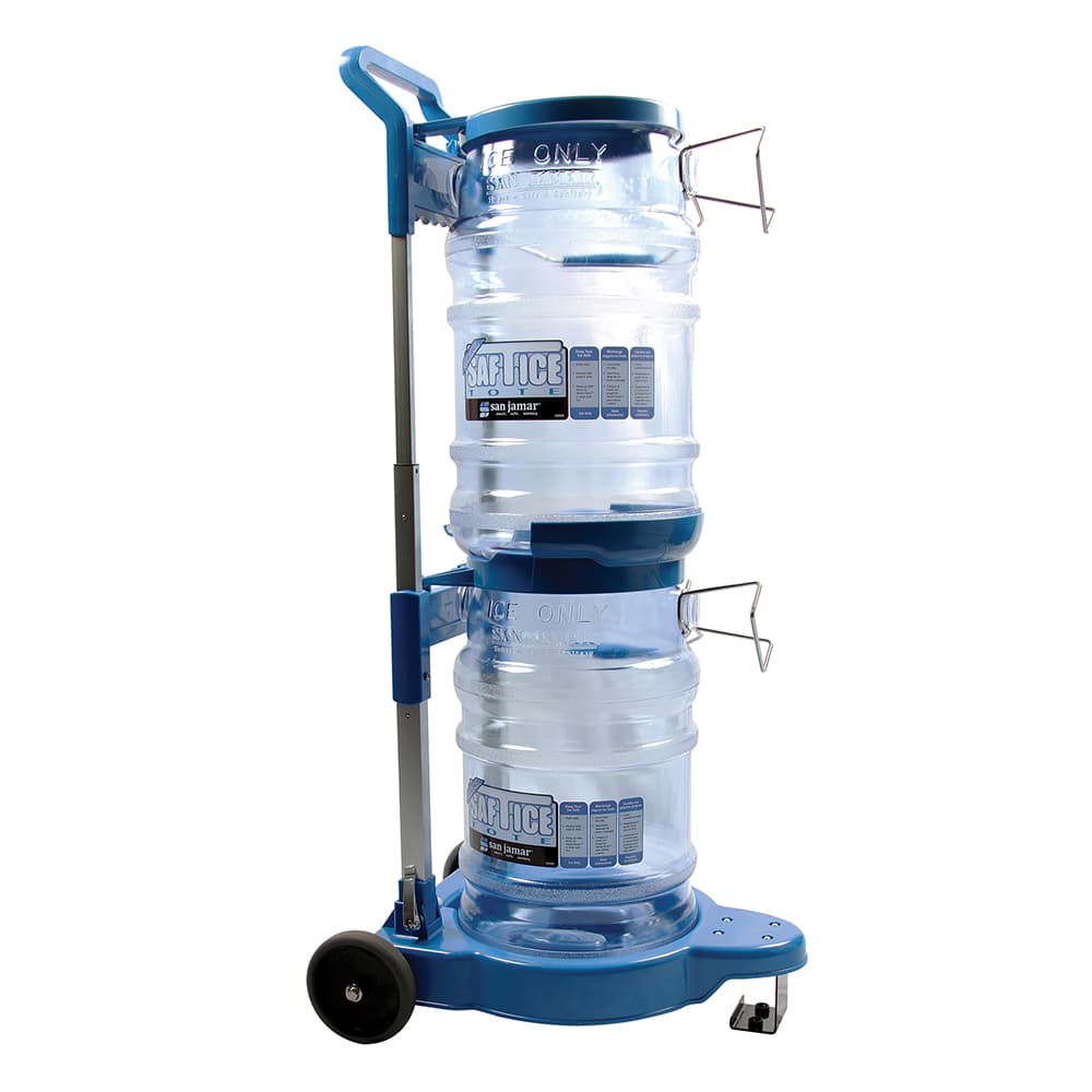 San Jamar SICART60 Dolly for Saf-T-Ice 6 gal Totes