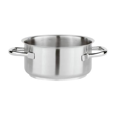 Paderno 11010-18 2 1/2 qt Stainless Steel Braising Pot, Silver