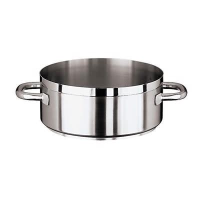 Paderno 11109-45 28 1/2 qt Stainless Steel Braising Pot, Silver