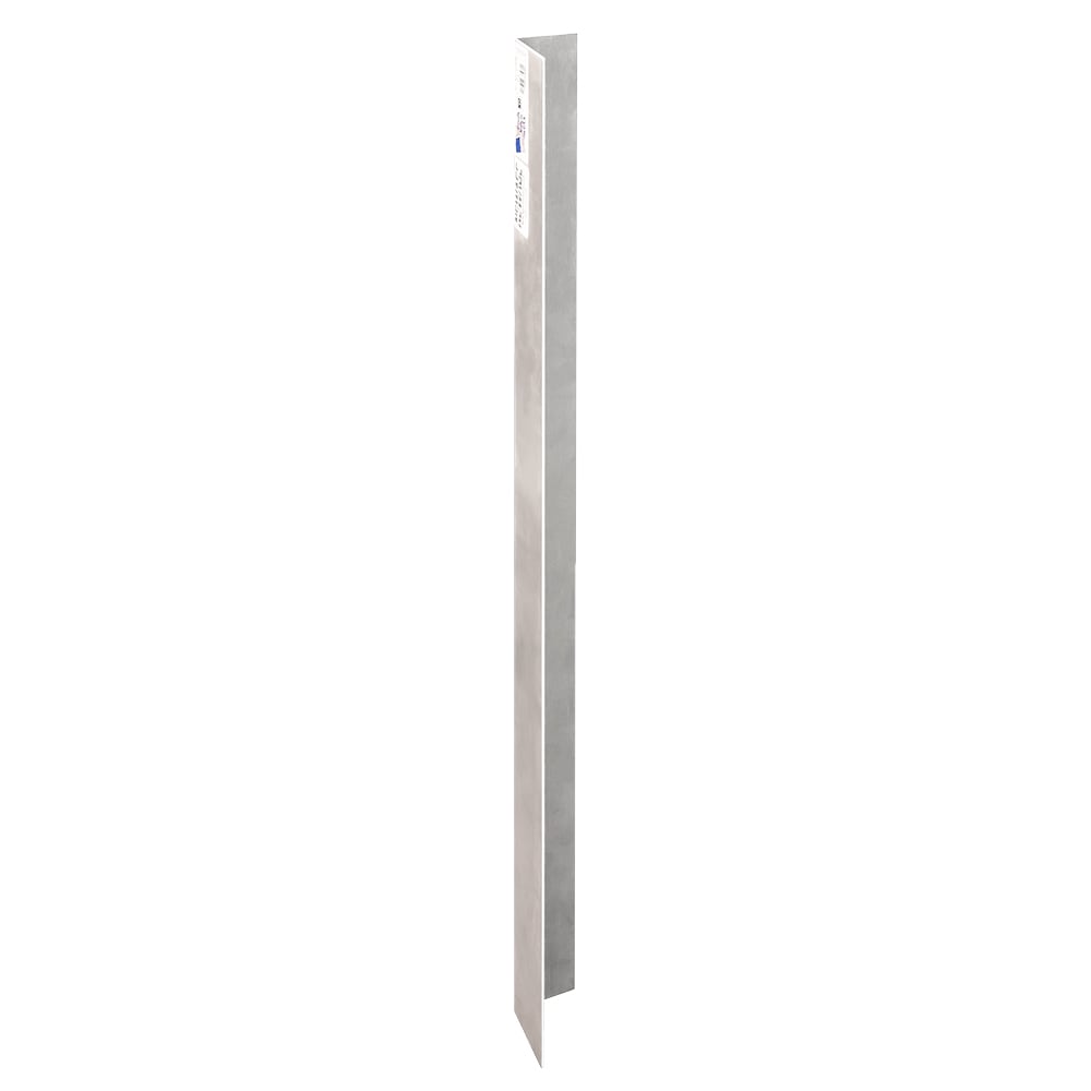 New Age 97878 48"L Corner Guard, Aluminum, 3" x 3" x 48", Silver