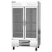 Beverage Air FB44HC-1G Vista 47" 2 Section Reach In Freezer, (2) Glass Doors, 115v, Bottom Mount Refrigeration, Silver