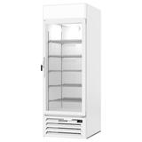 Beverage Air MMF23HC-1-W-IQ 27" 1 Section Display Freezer w/ Swing Door - Bottom Mount Compressor, White, 115v, Bottom-Mount Compressor, Electronic Smart Lock