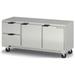 Beverage Air UCRD72AHC-2 72" W Undercounter Refrigerator w/ (3) Section & (2) Door & (2) Drawer, 115v, Stainless Steel