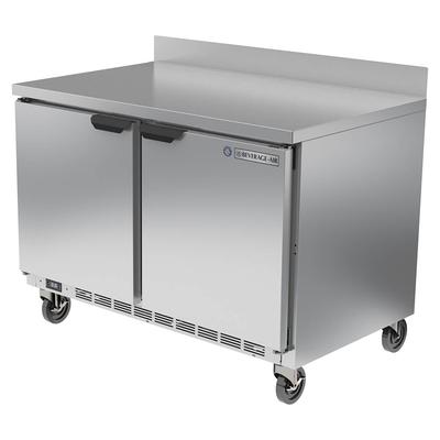 Beverage-Air WTF48AHC-FIP 48" W Worktop Freezer w/ 2 Section & 2 Door, 115v, Stainless Steel