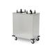 Lakeside V6211 36 1/2" Heated Mobile Dish Dispenser for Oval Platters w/ (2) Columns - Stainless, 120v, Silver
