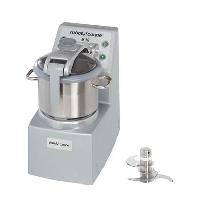 Robot Coupe R10ULTRA Vertical Cutter Commercial Mixer w/ 10 qt Bowl, 3 1/2 qt Mini Bowl & Bench Style, Stainless Steel
