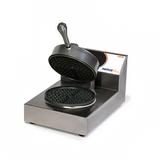 Nemco 7020 Single Classic Belgian Commercial Waffle Maker w/ Removable Cast Aluminum Grids, 980W, 20 Waffles Per Hr., 7" Grids, Stainless Steel, 120 V
