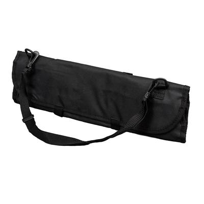 Dexter Russell CC1 Knife Case w/ (7) Slots & Shoulder Strap - Polyester, Black, 7 Piece