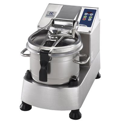 Electrolux Professional 600085 12 1/5 qt Vertical Cutter Commercial Mixer - Bench Style, 2 Speed, Stainless Steel, 208/3V, Bench-Style, Silver