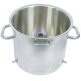 Electrolux Professional 650074 18 1/2 qt Bowl for Cutter/Mixer, Stainless, Stainless Steel
