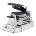 Waring WWD200 Double Classic American Commercial Waffle Maker w/ Cast Aluminum Grids, 1300W, 7" Grids, 120V