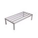 Winholt DASQ-5-820 60" Stationary Dunnage Rack w/ 1000 lb Capacity, Aluminum