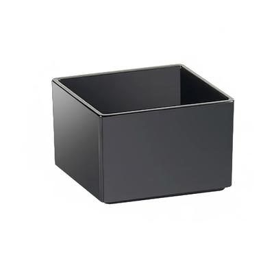 Cal-Mil 1395-13M Cater Choice Box - 5x5x3", Melamine, Black