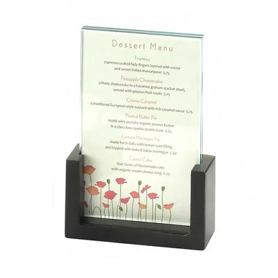 Cal-Mil 1510-46-96 Tabletop Menu Card Holder - 4