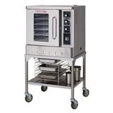 Blodgett DFG-50 BASE Single Half Size Liquid Propane Gas Commercial Convection Oven - 27, 500 BTU, Stainless Steel, Gas Type: LP