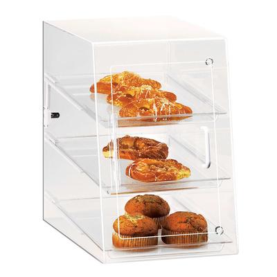 Cal-Mil 263-S Countertop Display Case w/ Slant Front & (3) 10 x 14