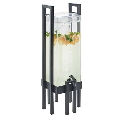 Cal-Mil 3302-3-13 3 gal Beverage Dispenser w/ Ice Tube - Plastic Container, Black Base