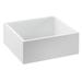 Cal-Mil 3367-15 Cold Concept Cooling Base - 12"W x 12"D x 4 1/2"H, Metal, White