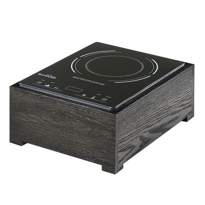 Cal-Mil 3633-87 Cinderwood Countertop Commercial Induction Cooktop, 120V/1ph, 120 V, Gray