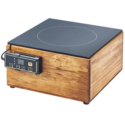Cal-Mil 3633-99 Madera Countertop Commercial Induction Cooktop w/ 1 Burner, 120v/1ph