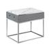 Cal-Mil 3822-13-83 Ashwood Rectangular Display Riser w/ Melamine Top, 15" x 11" x 13 1/4", Gray