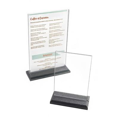 Cal-Mil 695-17 Tabletop Menu Card Holder - 8 1/2