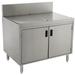 Advance Tabco PRSCD-19-30 30" Stationary Storage Cabinet w/ Hinged Doors, 24" Front To Back, Stainless Steel