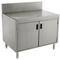 Advance Tabco PRSCD-19-36 36" Stationary Storage Cabinet w/ Hinged Doors, 24" Front To Back, Stainless Steel