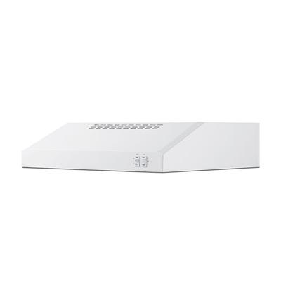 Summit HC20WW 20"W Under Cabinet Convertible Range Hood with Two-speed Fan - Steel, White, 115v