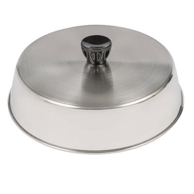 American Metalcraft BA840S 8 3/8" Basting Cover w/ Bakelite Knob, Black, Stainless