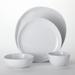 American Metalcraft CIPSCL Crave 4 Piece Melamine Individual Place Setting, Cloud, White