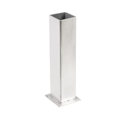 American Metalcraft SSBV1 Square Bud Vase, Satin Finish, Stainless, Silver