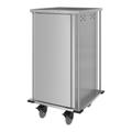 Dinex DXPTQC2T1D18 TQ Compact 10 Tray Ambient Meal Delivery Cart, Silver