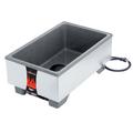 Vollrath 72023 Cayenne Countertop Food Warmer - Wet w/ (1) Full Size Pan Wells, 120v, Stainless Steel