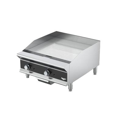 Vollrath GGMDT-24 24" Gas Commercial Griddle w/ Thermostatic Controls - 1" Steel Plate, Convertible, Gas Type: Convertible