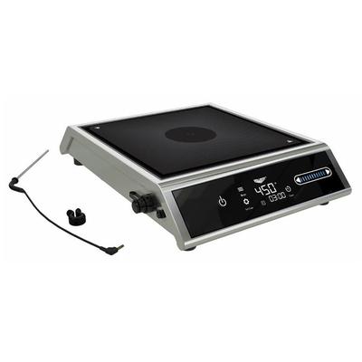 Vollrath MPI4-1440S Countertop Induction Range w/ (1) Burner, 120v/1ph, Glass Top, 120V, 1440W, Stainless Steel