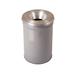 Justrite 26655G 55 gallon Cease-Fire Safety Waste Receptacle w/ Aluminum Head - Steel, Gray