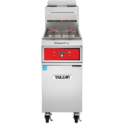 Vulcan 1VK45DF LP Commercial Gas Fryer - 50 lb Vat, Floor Model, Liquid Propane, Stainless Steel, Gas Type: LP