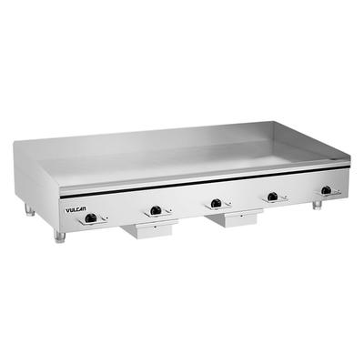Vulcan HEG60E 240/1 60" Electric Commercial Griddle w/ Thermostatic Controls - 3/4" Steel Plate, 240v/1ph, 240 V, Stainless Steel