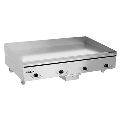 Vulcan RRE48E 208/1 48" Electric Commercial Griddle w/ Thermostatic Controls - 3/4" Steel Plate, 208v/1ph, 208 V, Stainless Steel