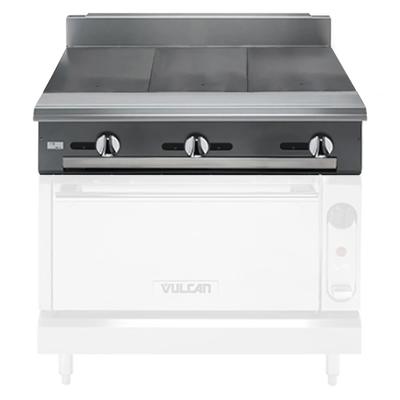 Vulcan V336H LP 36" Commercial Gas Range Top w/ 3 Hot Tops - Modular, Liquid Propane, Stainless Steel, Gas Type: LP
