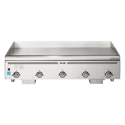 Vulcan VCCG60-AR LP 60" Gas Commercial Griddle w/ Thermostatic Controls - 1" Chrome Plate, Liquid Propane, Stainless Steel, Gas Type: LP