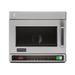 Amana HDC12YA2 1200w Commercial Microwave w/ Bottom Mount Touch Pad - 0.6 cu ft, 120v, Lower Keypad, 1200 Watts, Stainless Steel