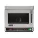 Amana HDC12YA2 1200w Commercial Microwave w/ Bottom Mount Touch Pad - 0.6 cu ft, 120v, Lower Keypad, 1200 Watts, Stainless Steel